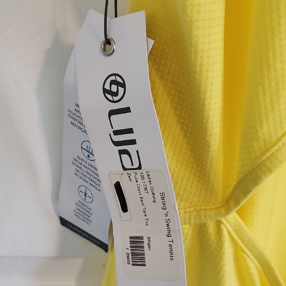Lija Vibrant Yellow Tennis Skirt Set - Picture 6 of 7